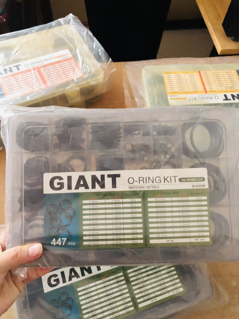 HỘP SIN GIOĂNG ORING KIT CƠ GIỚI KOLBECO