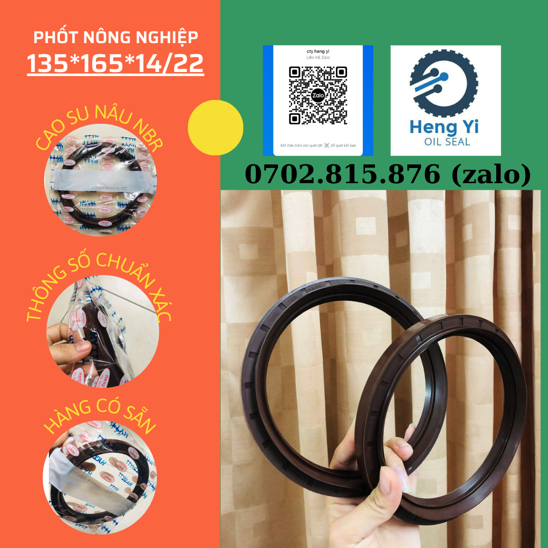 PHỐT XE HƠI TB 135*165*14/22