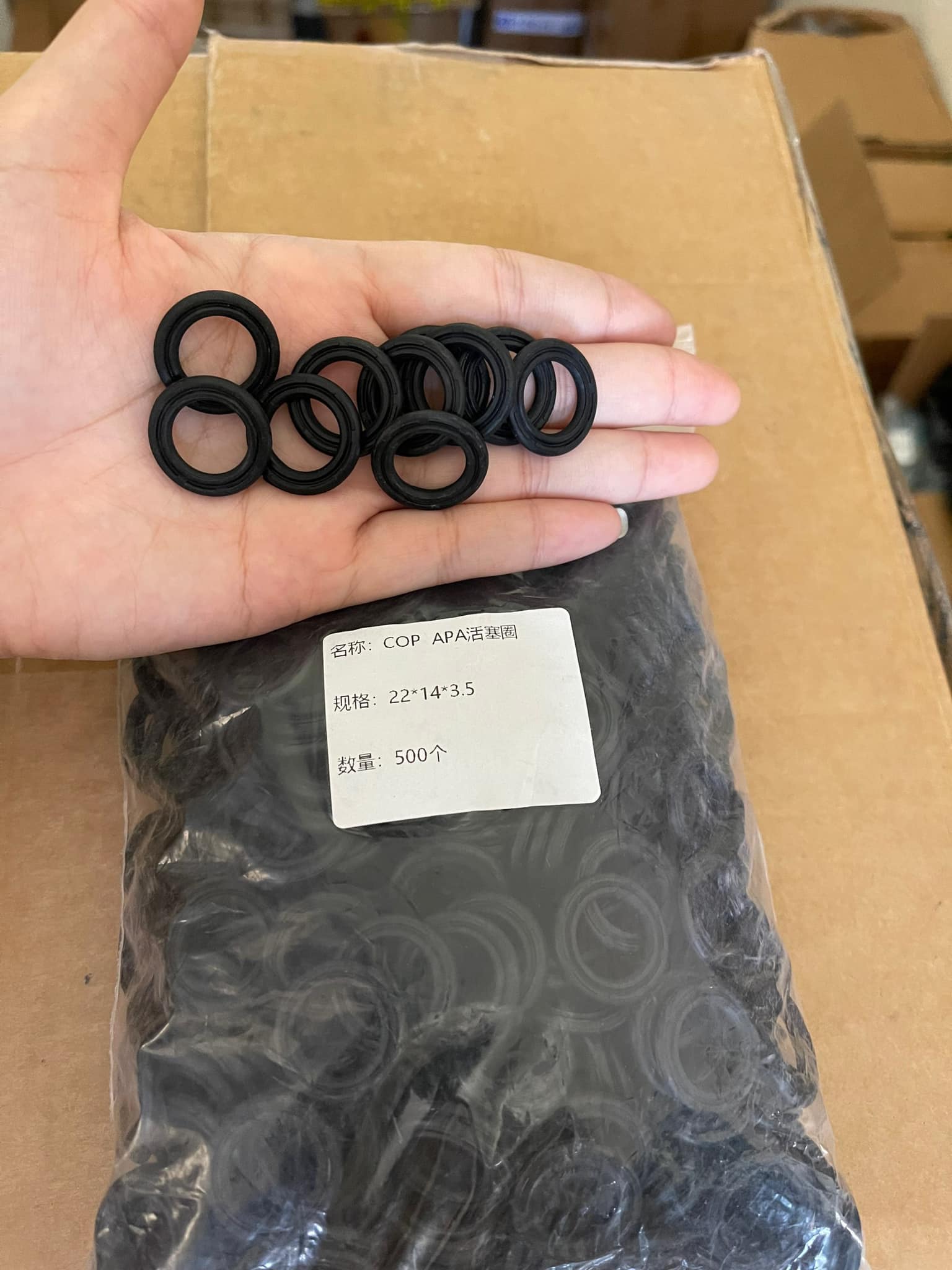 Phốt khí nén APA 22*14*3.5