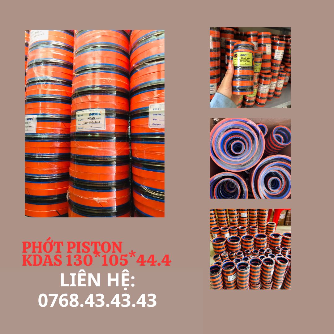 PHỚT PISTON THỦY LỰC KDAS 130*105*44.4 (105*130*44.4 das)